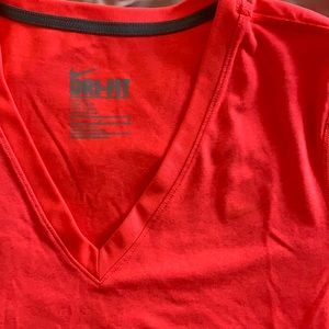 Woman’s Nike Neon Dri-Fit T-shirt Sz M